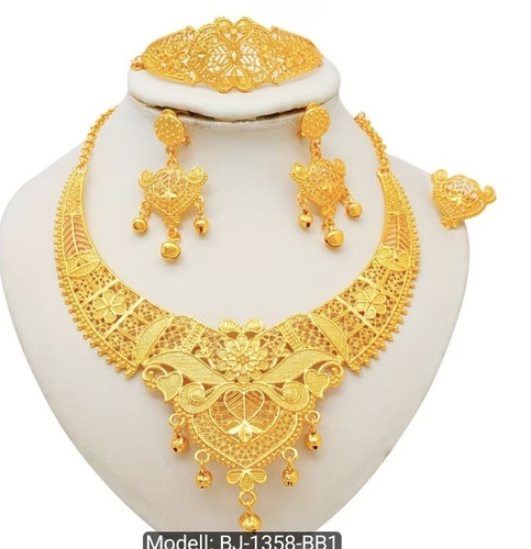 Schmuckset goldfarben metall - goldfarben,