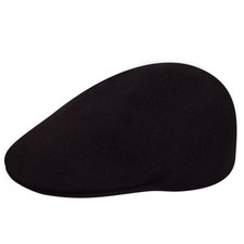 KANGOL®ORIGINAL 507 SEAMLESS WOOL CAP FLATCAP SCHIEBERMÜTZE MÜTZE ESPRESSO NEU