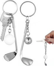 Mini golf schlüsselanhänger