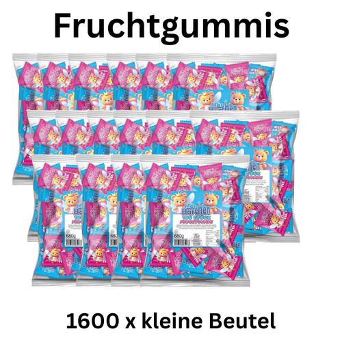 1600 gummibärchen fruchtgummi - gummibärchen,