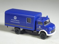 (YG-38) Wiking Mercedes Mercedes LA 711 Kofferaufbau des THW