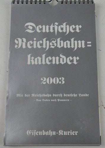 Deutscher reichsbahnkalender - deutscher,
