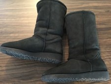 Paul Green Stiefel Lammfell 6,5 40 Schwarz