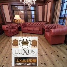 Chesterfield Sofa Garnitur