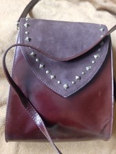 Praktische Braune Tasche von Sergio Rossi Leder 