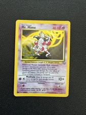 Pokemon Karte Mr. Mime Pantimos Holo 6/64 Jungle Set Englisch Played