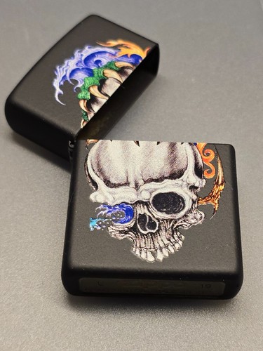 Zippo skull black - skull,