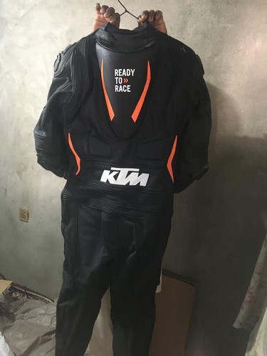 Ktm schwarze anzug motorrad - anzug,
