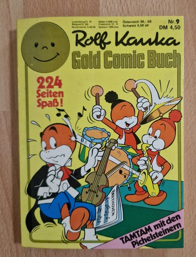 Rolf kauka gold comic buch - gold,