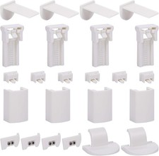 Klemmträger Plissee Halterung Ohne Bohren – Klemmfix Ersatzteile für Fenster (1