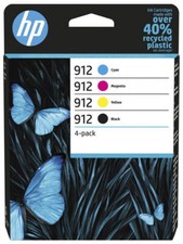 HP 4x ORIGINAL PATRONEN 912