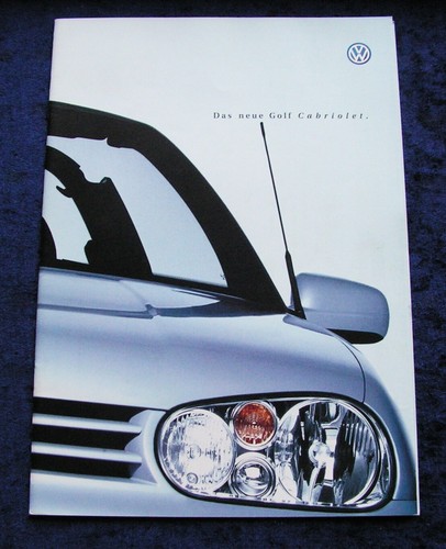 Golf cabrio prospekt - cabrio,,