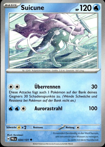 Suicune 024 131 prismatische - 024/131,