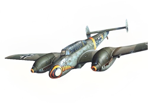Eduard messerschmitt 110e - eduard,