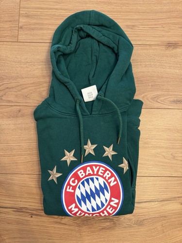Bayern hoodie grün m - bayern,