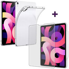 TPU CASE+ SCHUTZGLAS HARTGLAS FOLIE IPAD AIR 5 / 4 10.9" 2022 2020 SILIKON HÜLLE