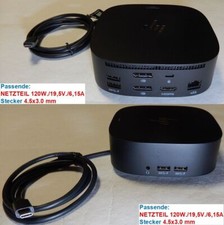 HP USB-C Dock G5 Dockingstation HSN-IX02 - Auswahl mit oder ohne Netzteil