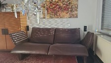 Ledercouch braun gebraucht