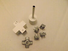 bis 10x Erco X-Verbinder für Hi-Trac 3-Phasen Stromschiene - weiß 