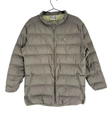 Jack Wolfskin Herren Bomber Daunenjacke Mantel Größe 2XL