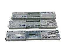GTV Schubladenschienen 45.3 x 250 mm Starken Verzinkt Stahl Soft-Close 6 Stück