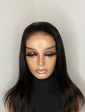 HD Lace Closure Perücke | 100% Echthaar | Glattes Haar | Kleberlos