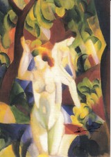 Postkarte august macke - macke,