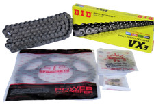KTM Super Duke 990 / R 2007-2013 - DID Kettensatz chain kit VX3 525