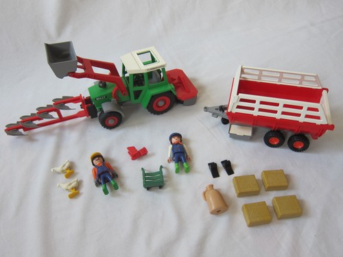 Playmobil 3718 3719 - , traktor