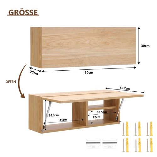 Hängeschrank mdf - hängeschrank,