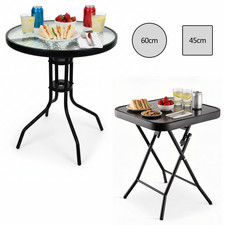 Sofa Beistelltisch schwarz mit