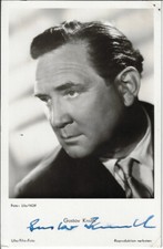 GUSTAV KNUTH: signierte Autogrammkarte