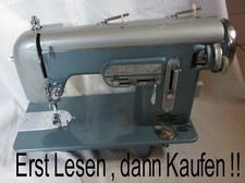 original Privileg Deluxe  Zig Zag Nähmaschine Stichplatte Nähfuß Spule Greifer