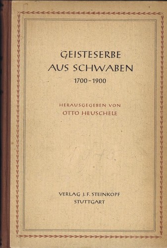 Geisteserbe aus schwaben - aus,