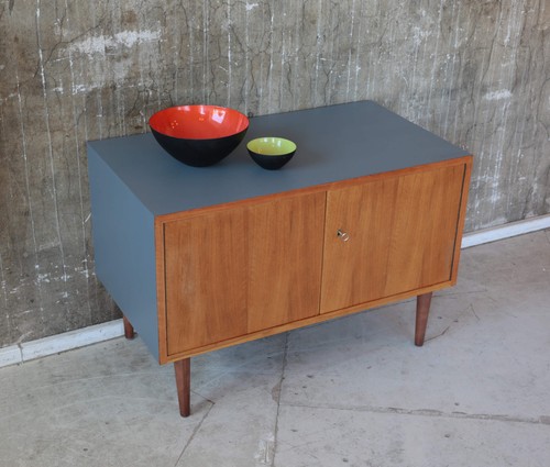 Vintage 60er nussbaum kommode - vintage,