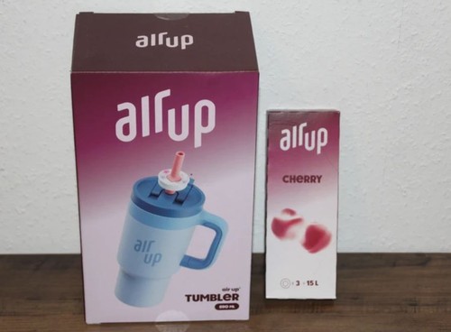 Air tumbler 890ml blau - tumbler, mit