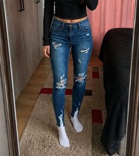 High waist jeans - high-waist, jeans/jeggins