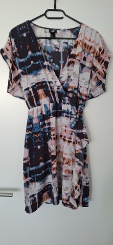 Kleid bunt m midi - 38,