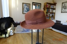 MAYSER Damenhut Filz braun/hellbraun, elegant, zeitlos, TOP, M