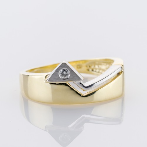Ring aus 585 mehrfarbgold mit - aus,