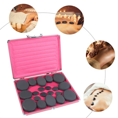20pcs hei steine - 20pcs, mit