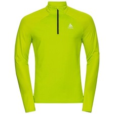 Odlo Essential Ceramiwarm 1/2 Zip Herren Laufoberteil, Laufshirt