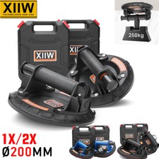 1-2X Vakuumheber Saugheber Glassauger Glasheber 260kg Glas Fliesen Heber Griff