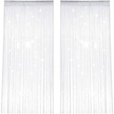 Fadenvorhänge Balkontür