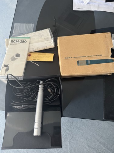 Sony ecm 280 electret - sony,