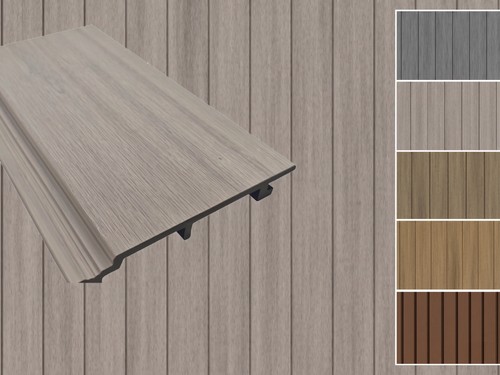 Wpc wandverkleidung standard - wpc,