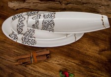 Hand-getöpfert! Unikat! Ovale