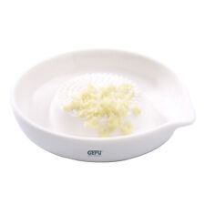 Ingwer Knoblauch Reibe PURO Keramik Teller Knoblauchreibe Ingwerreibe Muskat