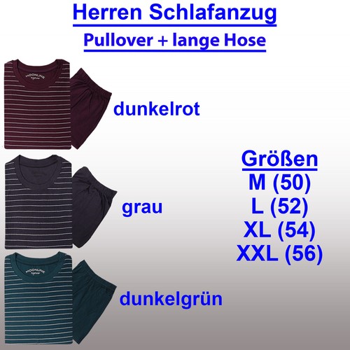 Nachtwäsche schlafanzug - he.,