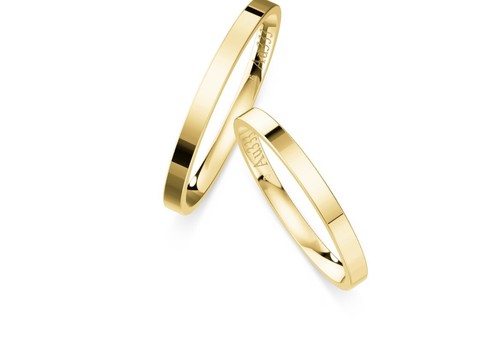 2x333 gold trauringe eheringe - 2x333,